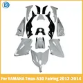 Adatto per YAMAHA Tmax-530 Tmax 530 TMAX530 2012 201 3 2014 Nero Bianco Kit carenatura moto può essere personalizzato 2012-2018