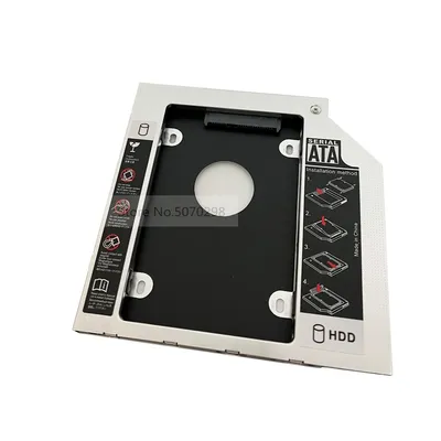 9 5mm 2nd HDD SSD Festplatte Optische Caddy Adapter für Lenovo ThinkPad L560 L570 P70 Workstation +