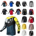 Enduro MTB ciclismo manica ciclismo Jersey Downhill Shirt Camiseta Motocross t-Shirt Mx Mountain