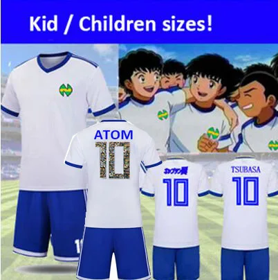 Maillot de football pour hommes et enfants, kits de football du Japon et du Chili, maillot de football Oliver Atom, maillot de football du capitaine Ozora Tsubasa