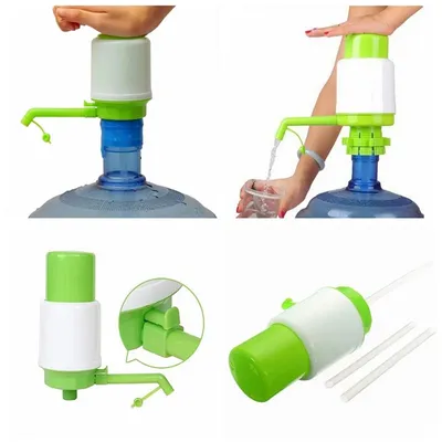 Nützliche Trinkwasser In Flaschen Handpresse Druck Pumpe 5-6 Gal mit Dispenser für Trinkwasser