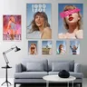 T-Taylor S-Swift 1989 Taylors Version Poster Home Room Decor Aesthetic Art Wall Painting Stickers