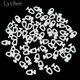 Lychee Life 60 pièces rouleau de crochet de rideau en plastique de haute qualité accessoires de