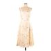 Gap Casual Dress - A-Line: Ivory Jacquard Dresses - Women's Size 10