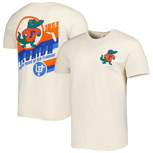 Cremefarbenes Florida Gators Vault Vintage Comfort Color T-Shirt für Herren