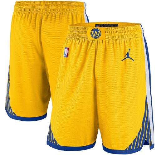 Golden State Warriors Jordan Statement Swingman Shorts - Personalisierbar - Herren