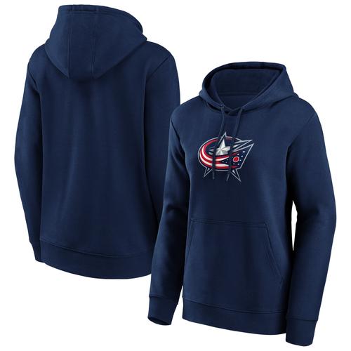 Columbus Blue Jacken Fanatics Branded Primary Logo Graphic Hoodie – Damen