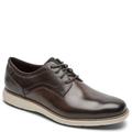 Rockport Garett Plain Toe - Mens 8.5 Brown Oxford Medium