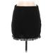 Trafaluc by Zara Casual Skirt: Black Solid Bottoms - Women's Size Medium