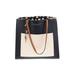 Marc Jacobs Leather Tote Bag: Blue Color Block Bags