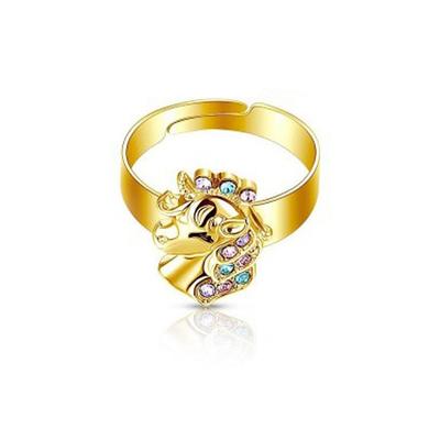 Unicorn Necklace Cute Colorful Diamond Accessories Necklace Gift
