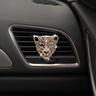 Leopard Head Car Air Outlet Perfume Clip Car Air Vent Perfume Clip Set Diamond Money Leopard Car Air Vent Aromatherapy Creative Car Interior Jewelry