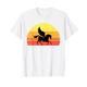 Lover Retro Cool Retro Pegasus Pferd 70er 80er 90er Pegasus T-Shirt