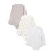 Care Baby Body Langarm aus 100% Baumwolle (3er Pack)