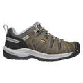 KEEN 1023267 Size 12 Men's Hiker Shoe Steel Work Shoe, Gargoyle/Paloma