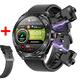 696 T95 Smartwatch 1.52 Zoll Smartwatch Fitnessuhr Bluetooth Schrittzähler Anruferinnerung Schlaf-Tracker Kompatibel mit Android iOS Herren Freisprechanlage Nachrichterinnerung Immer im Display IP 67