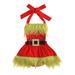 EHQJNJ Baby Girl Christmas Outfit Toddler Kids Girls Christmas Sleeveless Dress Outwear Party Outfits Clothes