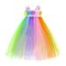 Tengma Toddler Girls Dresses Dress Summer Fashion Dress Princess Dress Casual Dress Tutu Mesh Dress Outwear Wedding Party Princess Dress Pageant Gown Pink M