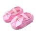 Baby Girls Mary Jane Flats with Bowknot Flowers Soft Newborn Infant First Walkers Crib Shoes Wedding Party Christmas Dress Shoes