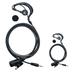 TDYUSG G Shape Earpiece Headset with Mic PTT Compatible with Cobra Microtalk Cx112 PX655 ACXT145 ACXT1035r ACXT545 RX385 RX685 Walkie Talkie Two Way Radio 2Pack