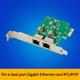 FOR PCIE X1 RTL8111F Dual Port Gigabit Ethernet Card 8111F ASM1082E Chipset Filter PCIE Computer 1000M Network Card