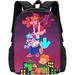 Five Nights at Freddy s Fri-day Night Anime Fun-kin Backpack Travel Laptop Backpacks Large Capacity Multifunction Adjustable Straps Daypack Fashion Classical Basic Bag For Game Fans Gifts