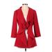 Calvin Klein Blazer Jacket: Red Jackets & Outerwear - Women's Size 4
