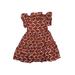 Janie and Jack Dress: Burgundy Tortoise Skirts & Dresses - Kids Girl's Size 4