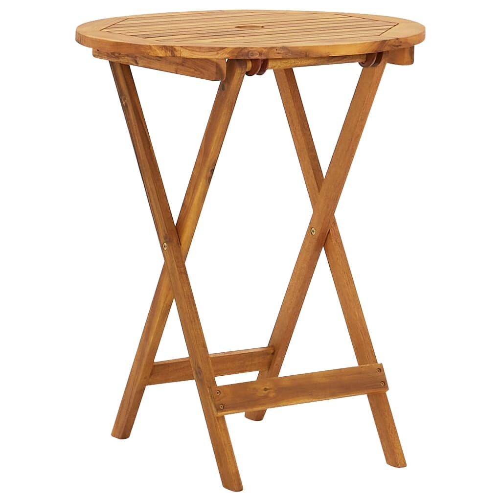 vidaXL 3-tlg. Bistro-Set Klappbar Massivholz Akazie Image
