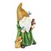 Exhart Garden Gnome Monk Statue w/ Cross & Woodland Creatures, 6 X 5 X 10.5 Inches | 10.16 H x 5.98 W x 4.61 D in | Wayfair 75388-RS