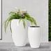 Orren Ellis Greysyn 2-Piece Pot Planter Set Stone in Gray/White | 26 H x 19 W x 19 D in | Wayfair F35A979FF66042CA97D552FBB2CC1163