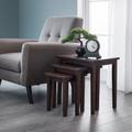 Cleo Nest Of Tables Mahogany (Brown)