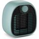 1000W/650W Portable Air Heater Small Space Heater Electric Tabletop Heater Fast Heating Low Battery Two-speed Setting,Green Hiasdfls