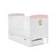 Obaby Grace Inspire Cot Bed & Under Drawer - Water Colour Rabbit Pink