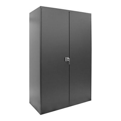 Valley Craft 14 Gauge 36" x 24" x 84" 3-Shelf Steel Electronic Locking Storage Cabinet F85876A9
