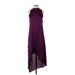 BCBGMAXAZRIA Cocktail Dress - High/Low: Purple Dresses - Women's Size Small