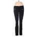 Juicy Couture Casual Pants - Super Low Rise: Black Bottoms - Women's Size 29