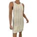 Anthropologie Dresses | Anthropologie Far Away From Close Sleeveless Crochet Wool Sweater Dress - Small | Color: Cream/White | Size: S