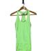 Athleta Tops | Athleta Womens Tank Top Extra Large Fast Track Ruched Solid Neon Yellow Stretch | Color: Yellow | Size: Xl