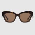 Gucci Accessories | Gucci Cat-Eye Frame Sunglasses Tortoise $465 | Color: Black | Size: Os