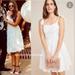 Anthropologie Dresses | Anthropology Gal Meets Glam White Floral Embroidery Dress Mini Size 8 | Color: White | Size: 8