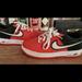 Nike Shoes | Boys Nike Air Forces | Color: Black/Red/White | Size: 4.5bb