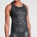 Athleta Tops | Athleta Shanti Misty Lace Print Tank Top Size Xs Gray Black | Color: Black/Gray/Tan | Size: Xs