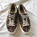 Madewell Shoes | Madewell Leopard Print Sneakers - Size 7.5 | Color: Black/Tan | Size: 7.5