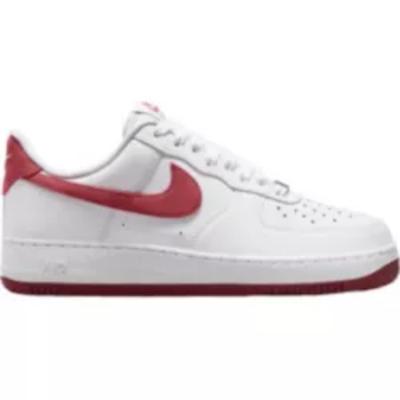 Nike Shoes | New In Box! Nike Women's Air Force 1 '07 Shoes - White/Red/White | Color: Red/White | Size: 7