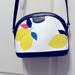 Kate Spade Bags | Kate Spade X-Large Dome Crossbody 9.5l X 4w X 7.5h. Long Dark Navy Strap 50” | Color: Blue/Yellow | Size: Crossbody