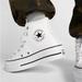 Converse Shoes | Converse Chuck Taylor All Star Lift Hi White Black Platform Women Shoes | Color: White | Size: 9.5