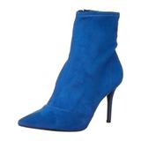 Jessica Simpson Shoes | Jessica Simpson Womens Blue Padded Alliye Pointed Toe Stiletto Zip-Up Boots 8 M | Color: Blue | Size: 8