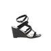 Via Spiga Wedges: Black Shoes - Women's Size 9