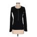 Athleta Track Jacket: Black Jackets & Outerwear - Women's Size X-Small